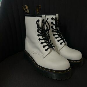 White Dr. Martens Women's